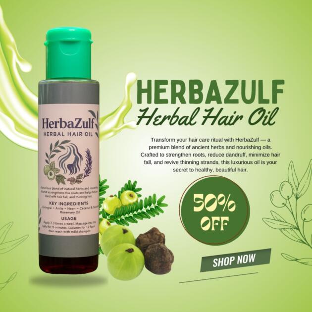 HerbaZulf Herbal Hair Oil